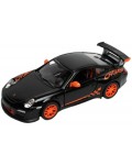 Метална количка Kinsmart - Porsche 911 GT3 RS 2010, 1:36, черна