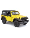 Метална количка Maisto Special Edition - 2014 Jeep Wrangler, 1:18, жълта