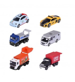 Метална количка Majorette – City Premium, 7.5 cm, асортимент Метална количка Majorette – City Premium, 7.5 cm, асортимент