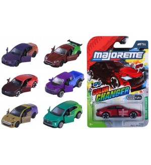 Метална количка Majorette – Color Changers Premium, 1:64, асортимент Метална количка Majorette – Color Changers Premium, 1:64, асортимент