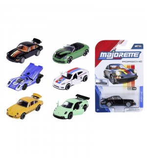 Метална количка Majorette - Porsche Motorsport, 1:64, асортимент Метална количка Majorette - Porsche Motorsport, 1:64, асортимент