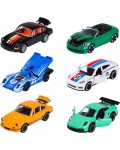 Метална количка Majorette - Porsche Motorsport Premium, асортимент