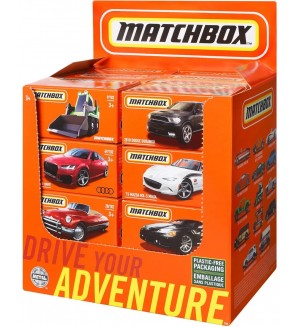 Метална количка Matchbox - Power Grabs, асортимент