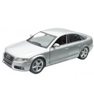 Метална количка Newray - Audi A4, металик, 1:24 Метална количка Newray - Audi A4, металик, 1:24