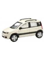 Метална количка Newray - Fiat Panda 4х4, бяла, 1:43