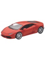 Метален автомобил Newray - Lamborghini Huracan, червен, 1:24
