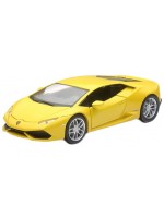 Метален автомобил Newray - Lamborghini Huracan, жълт, 1:24
