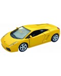 Метална количка Newray - Lamborghini Huracan, жълта, 1:32
