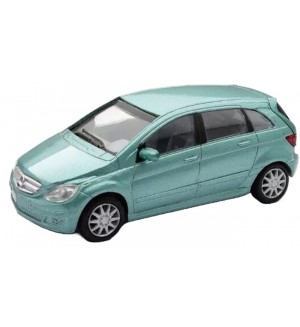 Метална количка Newray - Mercedes Benz B-class, зеленa, 1:43