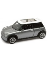 Метална количка Newray - Mini Cooper S, 1:32