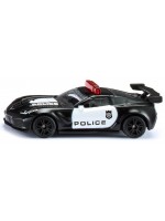 Метална количка Siku - Chevrolet Corvette Zr1 Police