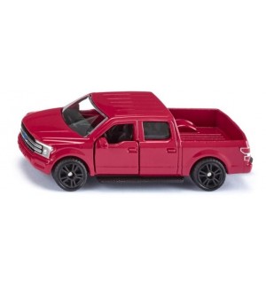 Метална количка Siku - Ford F150, червена