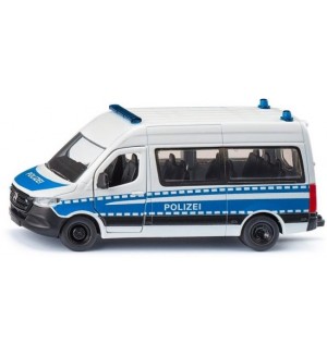 Метална количка Siku - Mercedes-Benz Sprinter, с плъзгащи се врати, 1:50