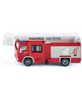 Метална количка Siku - Пожарна Magirus Multistar Tfl, 1:87