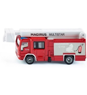 Метална количка Siku - Пожарна Magirus Multistar Tfl, 1:87 Метална количка Siku - Пожарна Magirus Multistar Tfl, 1:87