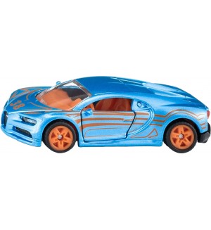 Метална количка Siku Private cars - Спортен автомобил Bugatti Chiron