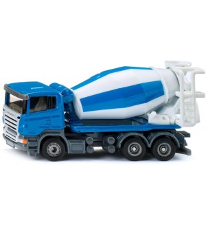 Метална количка Siku Super - Бетоновоз Scania, 1:87