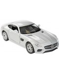 Метална количка Toi Toys Welly - Mercedes AMG, сива