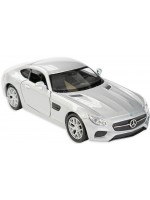Метална количка Toi Toys Welly - Mercedes AMG, сива