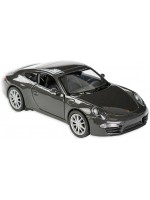 Метална количка Toi Toys Welly - Porsche Carrera, тъмносива