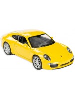 Метална количка Toi Toys Welly - Porsche Carrera, жълта