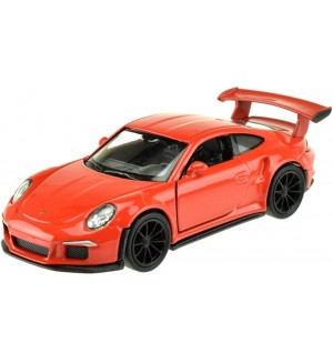 Toi Toys Welly Метална кола Porsche GT 3,Червена
