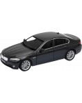 Метална количка Welly - BMW 535i, черна, 1:24