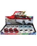 Метална количка Welly – Porsche Taycan Turbo S, мащаб 1:24