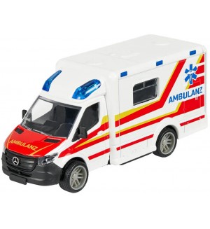 Метална линейка Majorette Mercedes-Benz – Sprinter, 15 cm