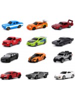 Метална нано количка Jada Toys Fast & Furious - Асортимент, 4 cm