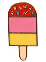 Метална значка Rex London - Сладолед