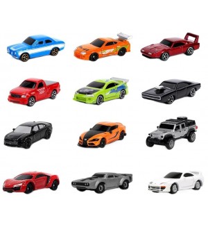 Метални колички Jada Toys Fast & Furious - Кутия изненада, асортимент