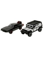 Метални колички Jada Toys Fast & Furious Legacy - Dodge Charger R/T & Jeep Wrangler, 1:32