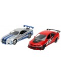 Метални колички Jada Toys Fast & Furious Legacy - Mitsubishi Lancer Evolution IX/Nissan Skyline GT-R, 1:32