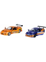 Метални колички Jada Toys Fast & Furious Legacy - Nissan Silvia S15/Toyota Supra, 1:32