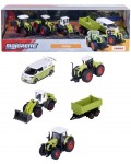 Метални колички Majorette - Farm, Трактори, 5 броя,
