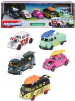 Метални колички Majorette - Volkswagen, 5 броя, 1:64