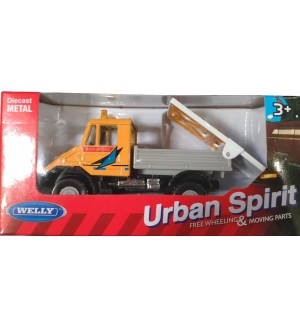 Метално камионче Welly Urban Spirit - Градска защита, 1:34