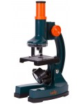 Микроскоп Levenhuk - LabZZ M2, син/оранжев