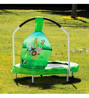 Мини батут Chipolino - 91 cm, зелен