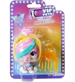 Мини фигурка IMC Toys Vip Pets - Hair Makeover, кученце, асортимент