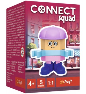 Мини фигурка Trefl Connect - Squad, Amy, 5 части Мини фигурка Trefl Connect - Squad, Amy, 5 части