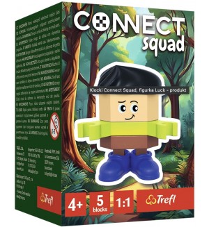 Мини фигурка Trefl Connect - Squad, Luck, 5 части Мини фигурка Trefl Connect - Squad, Luck, 5 части