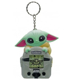 Мини игрална конзола Lexibook - Star Wars, My Best-E, Grogu, с 3 игри
