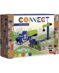 Мини конструктор 3 в 1 Trefl Connect - Камион/Строителна площадка, 281 части