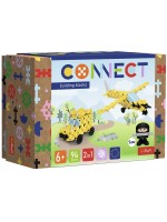 Мини конструктор 3 в 1 Trefl Connect - Самолет/Джип, 94 части Мини конструктор 3 в 1 Trefl Connect - Самолет/Джип, 94 части