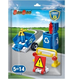 Мини конструктор BanBao - Полиция, 39 части