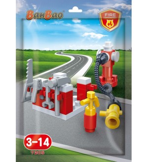 Мини конструктор BanBao - Пожарна, 29 части