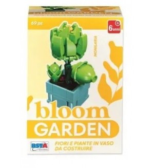 Мини конструктор RS Toys Bloom Garden - Monilaria, 69 части Мини конструктор RS Toys Bloom Garden - Monilaria, 69 части