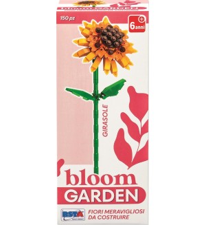 Мини конструктор RS Toys Bloom Garden - Слънчоглед, 150 части